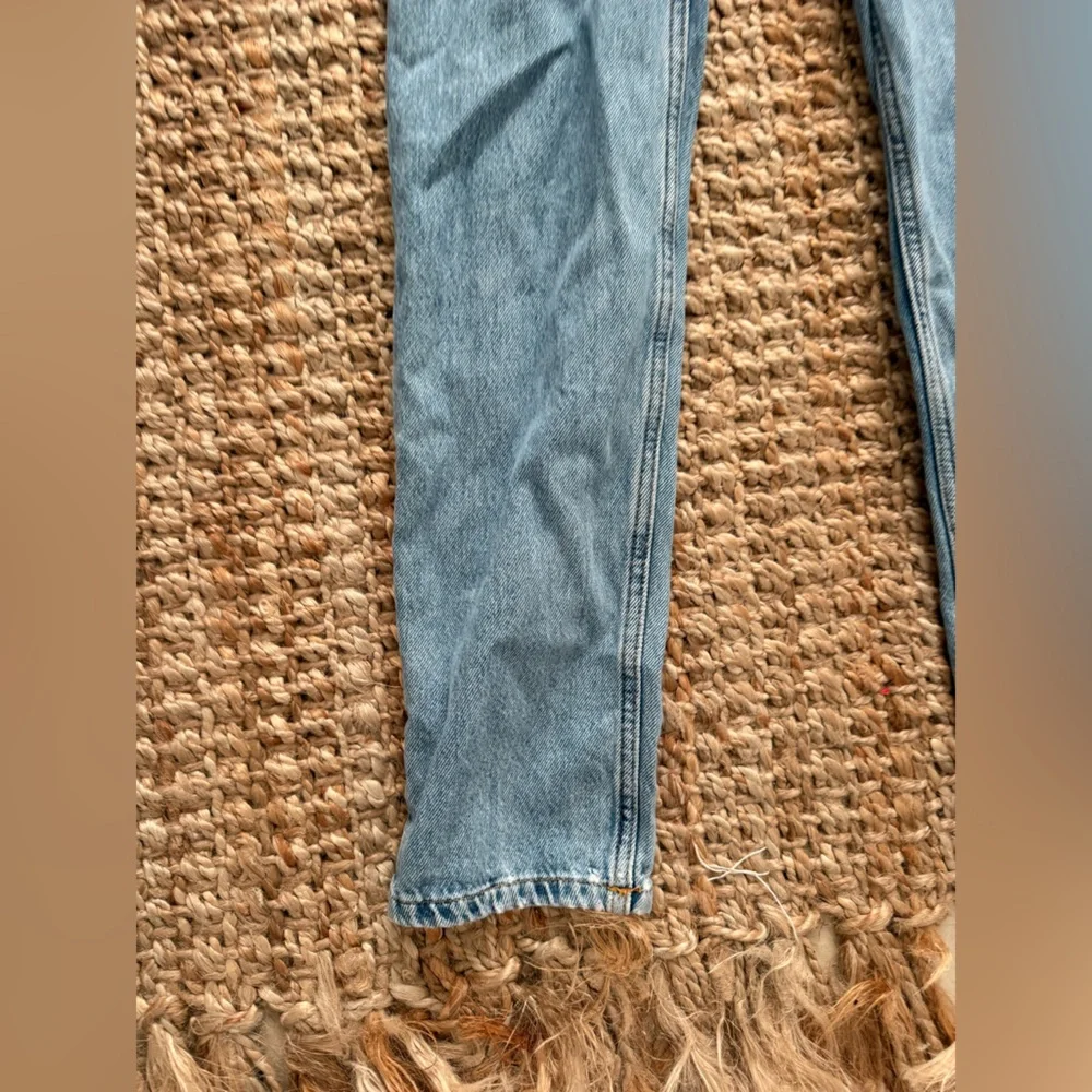 Topshop Sky Blue Denim Jumpsuit